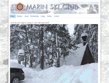 Tablet Screenshot of marinskiclub.org